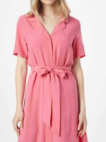 Robe-chemise 'OLIVIA' PIECES en rose