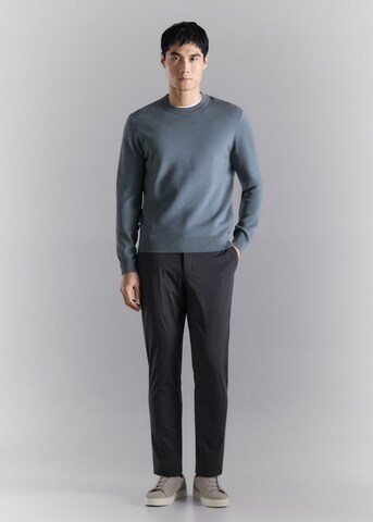 MANGO MAN Sweater 'Luxus' in Green