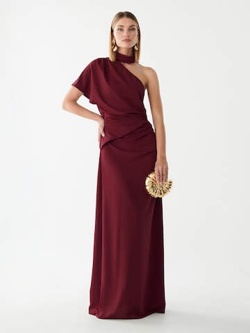 BWLDR Evening dress in Red: front