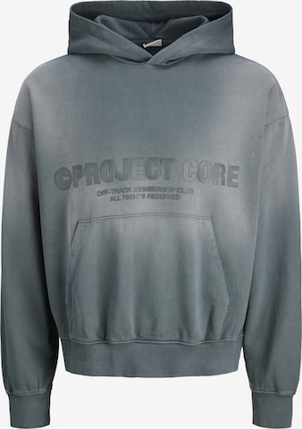 Sweat-shirt JACK & JONES en bleu : devant