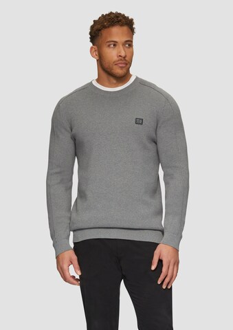 s.Oliver Pullover in Grau: Vorderseite