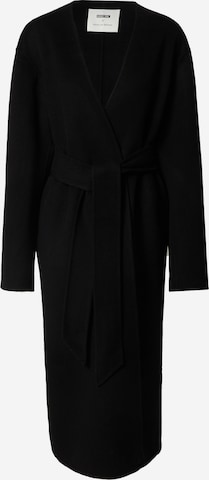 Manteau mi-saison 'Elsa' ABOUT YOU x Marie von Behrens en noir : devant