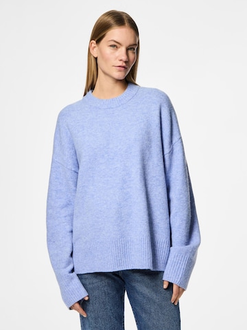 PIECES Pullover 'PCAna' in Blau: Vorderseite
