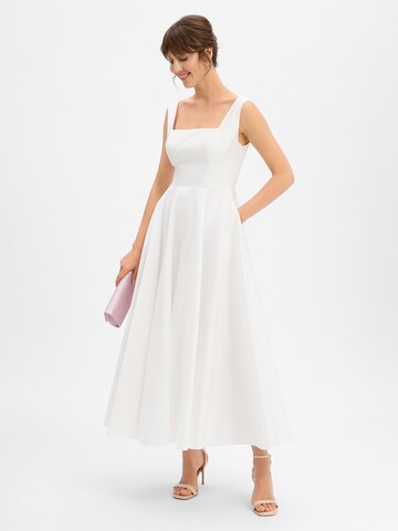 Marie Lund Kleid in Beige: Vorderseite