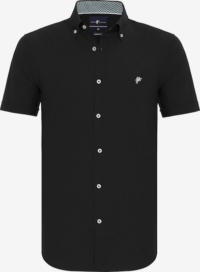 DENIM CULTURE Overhemd ' KENT ' in de kleur Zwart / Wit, Productweergave