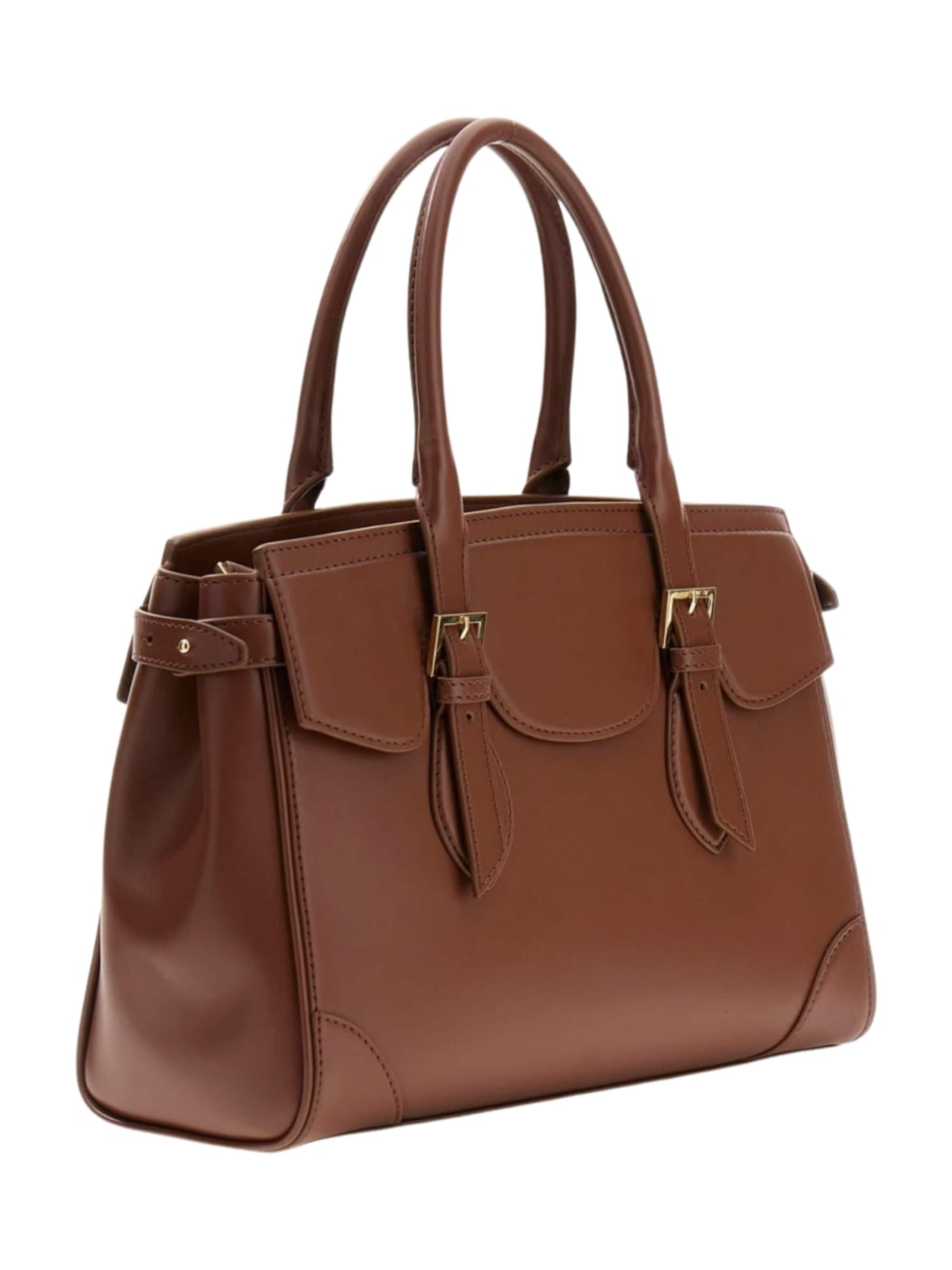 GUESS Skuldertaske 'Guess Sac Bandoulière Diana Maxi Satchel Chocolate' i brun