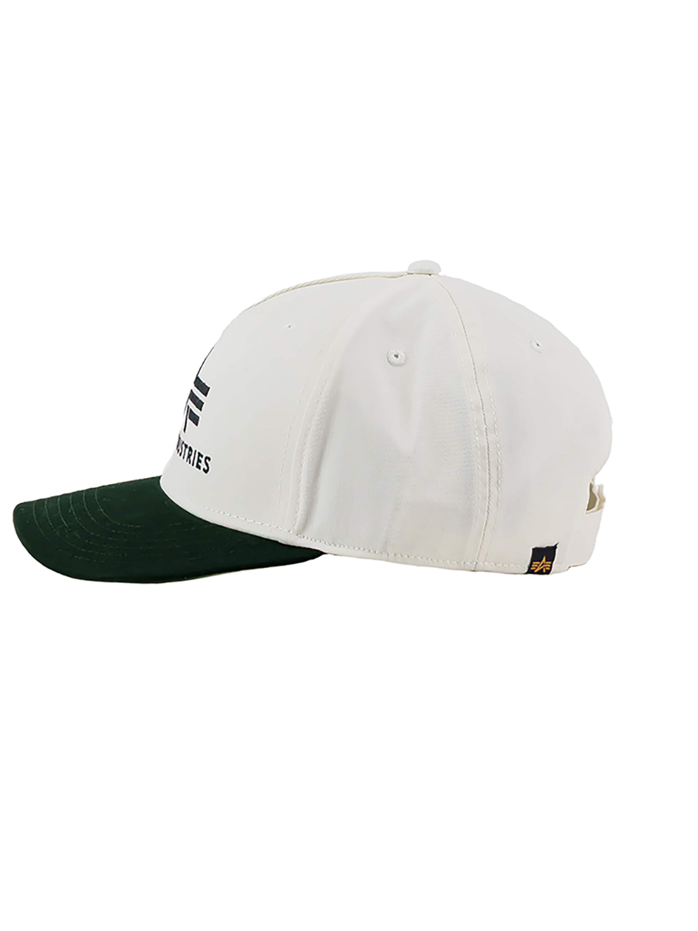 ALPHA INDUSTRIES Cap 'Two Tone' in Beige