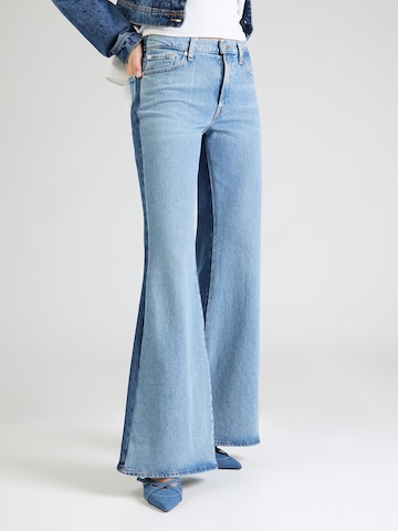 7 for all mankind Разкроени Дънки в синьо: отпред