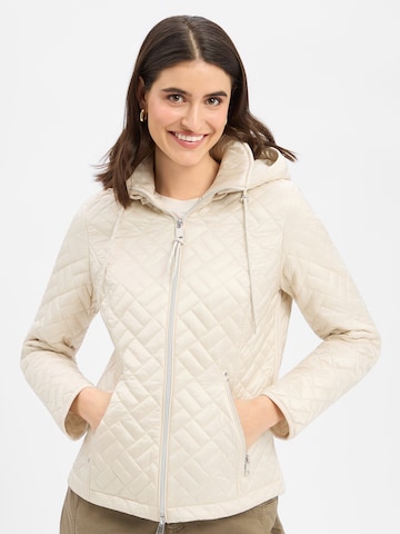 Barbara Lebek Between-Season Jacket in Beige: front