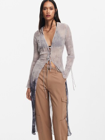 Desigual Bluse in Grau