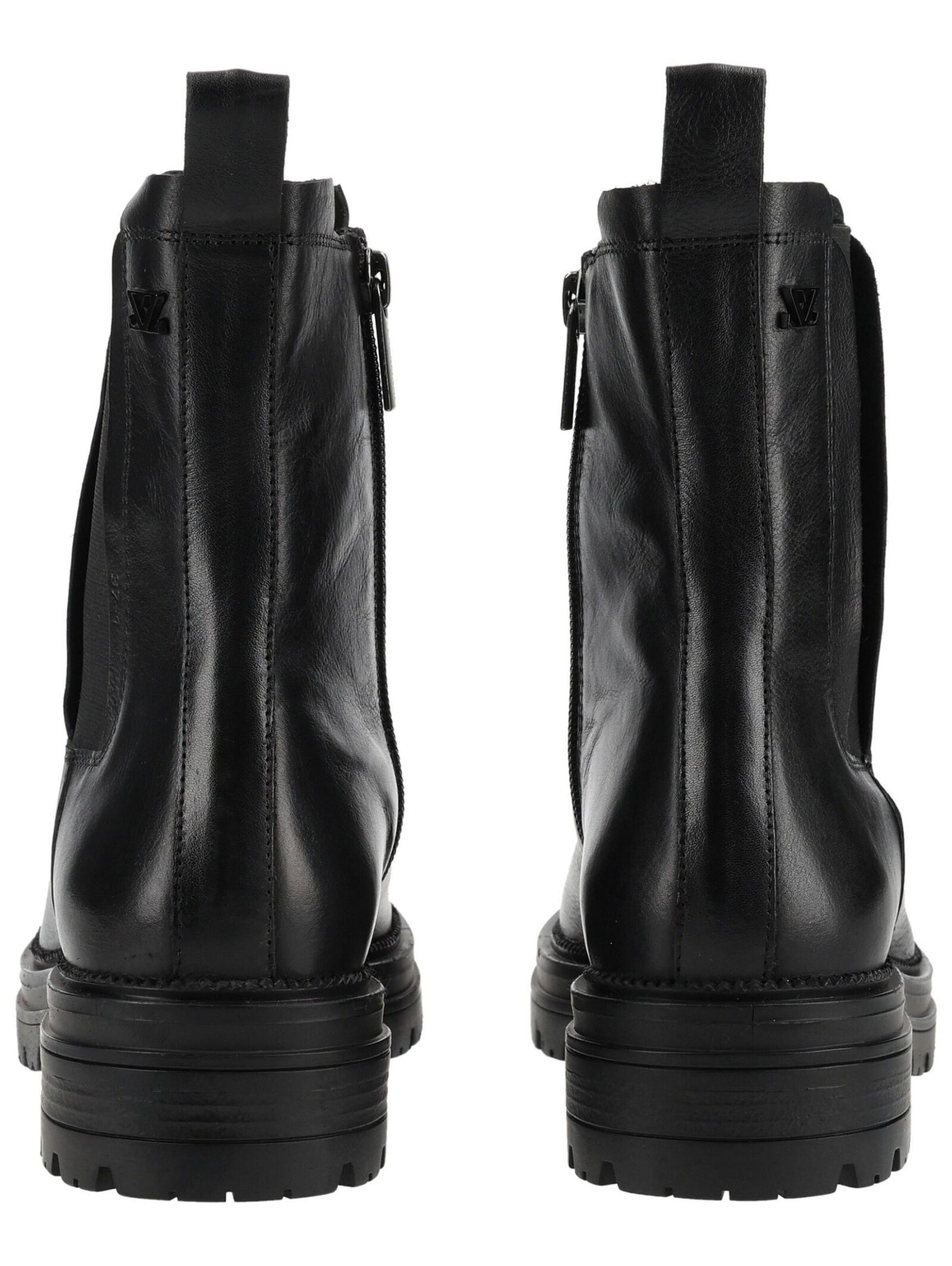 LAZAMANI Chelsea boots in Zwart