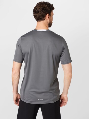 ADIDAS SPORTSWEARTehnička sportska majica 'Designed For Movement' - siva boja