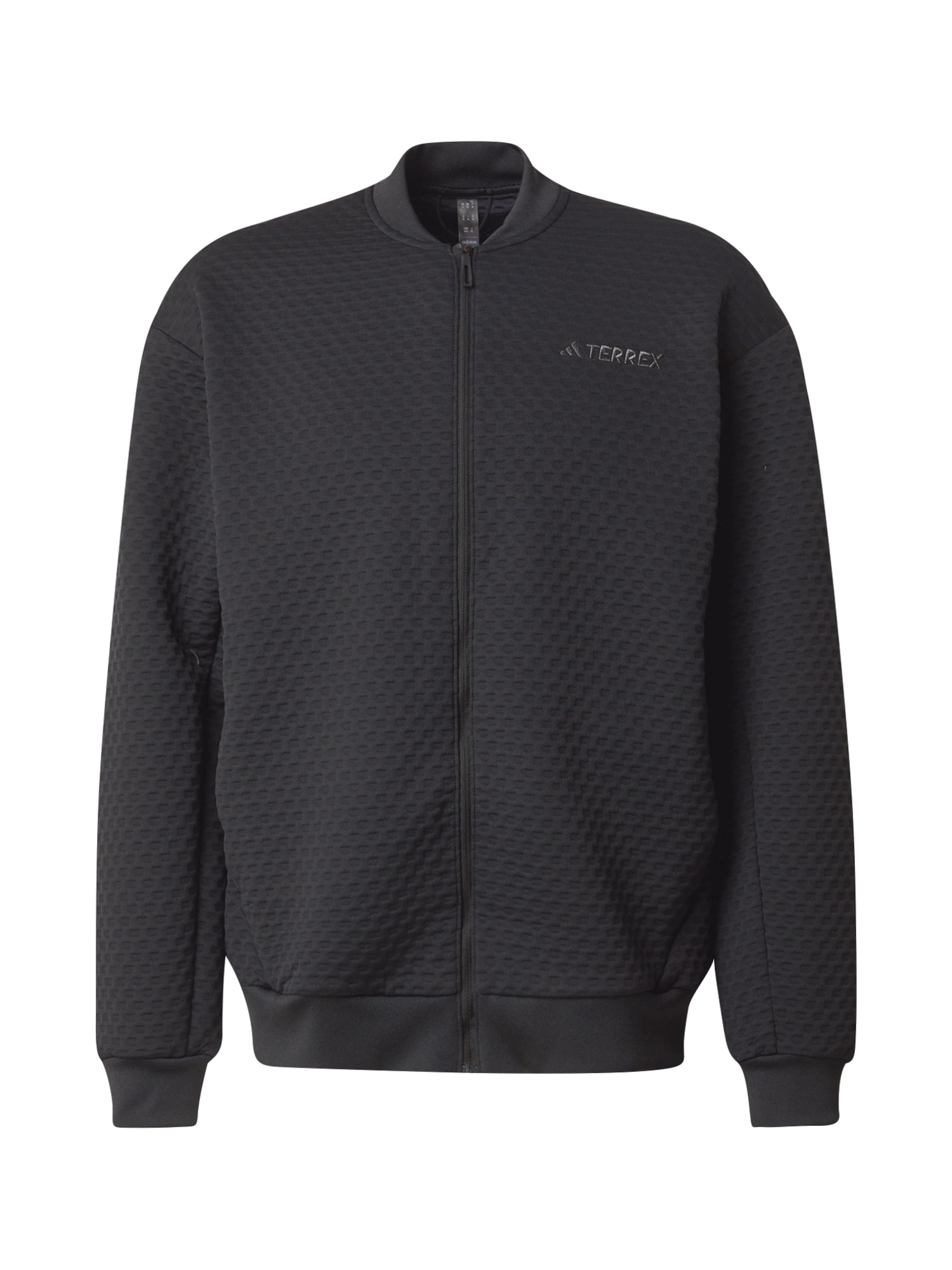 ADIDAS TERREX Sportovní mikina 'XPL' – černá: přední strana