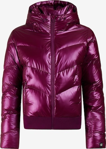 PROTEST Athletic Jacket 'PRTJolan' in Purple: front