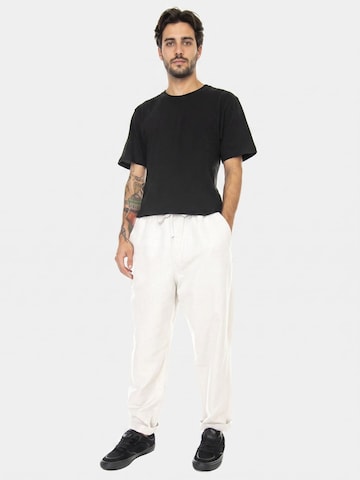 Baggy Pantaloni 'Mens Junoson Ecru Pants' di elvine in beige: frontale