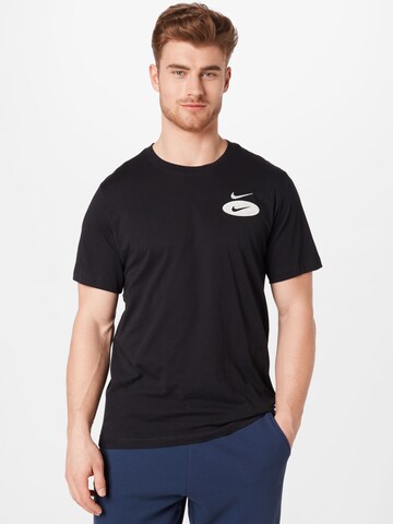 Nike Sportswear Tričko 'Essential' - Čierna: predná strana