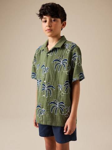 Fit confort Chemise Next en vert : devant