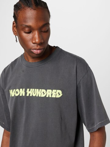 Won Hundred Shirt 'LA Staggered' in Zwart