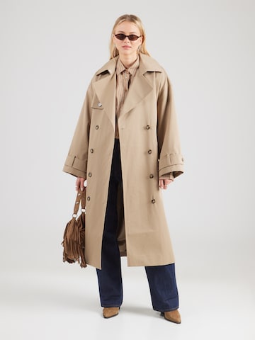 & Other Stories Płaszcz przejściowy w kolorze beżowy