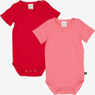 Fred's World by GREEN COTTON Romper/bodysuit in Pink: front