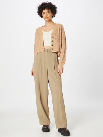 In The Style Knit cardigan 'PERRIE' in Brown