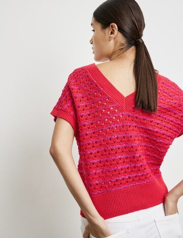 TAIFUN Pullover in Rot