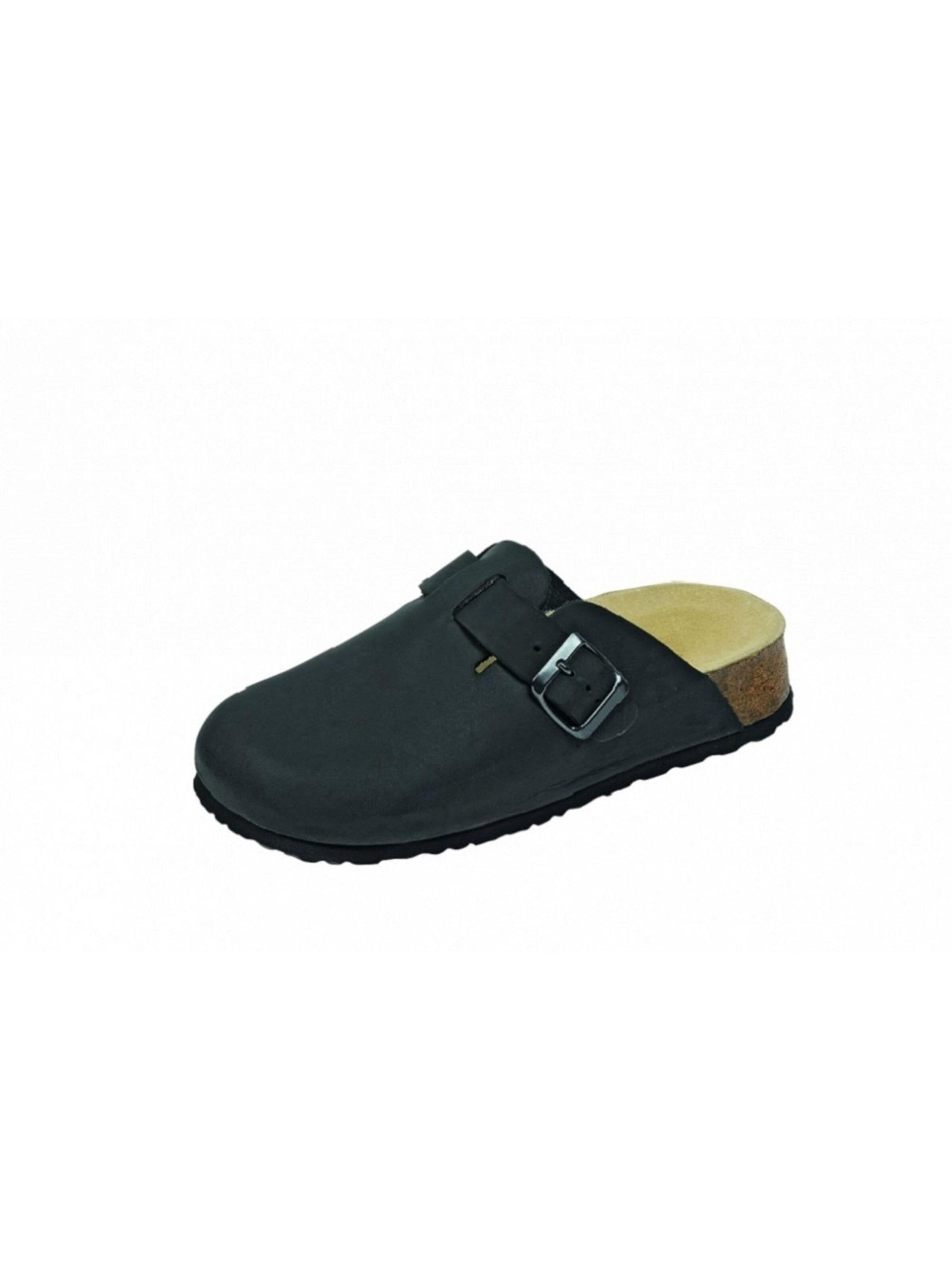 Weeger Clogs 'Clog Keils. Art.41520-20'‌‌‌‌‌‌‌‌‌‌ in Schwarz: Vorderseite