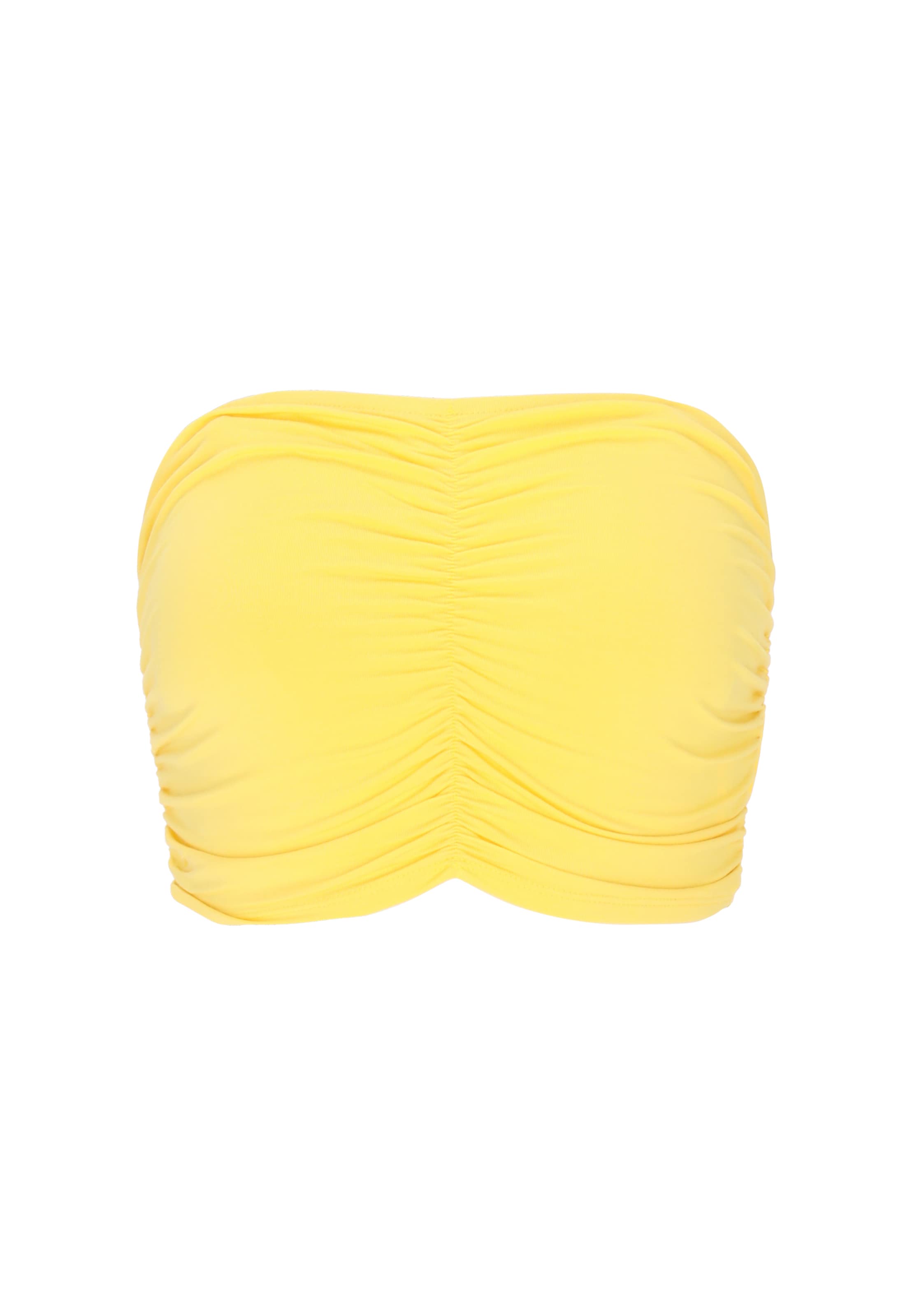 MYMO - Top en amarillo: frente