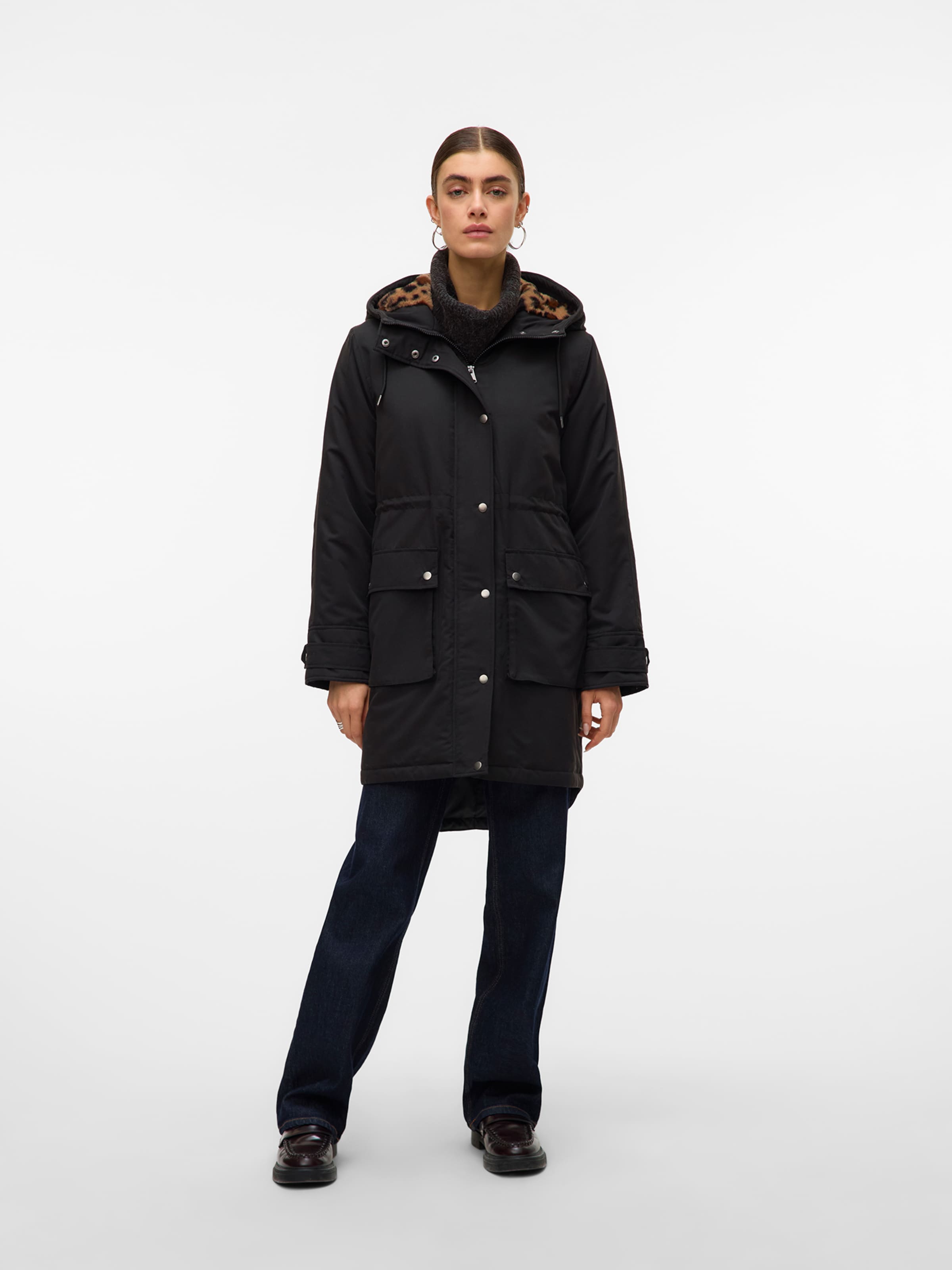 VERO MODA Parka de iarnă 'VMSavanne' pe Negru | ABOUT YOU