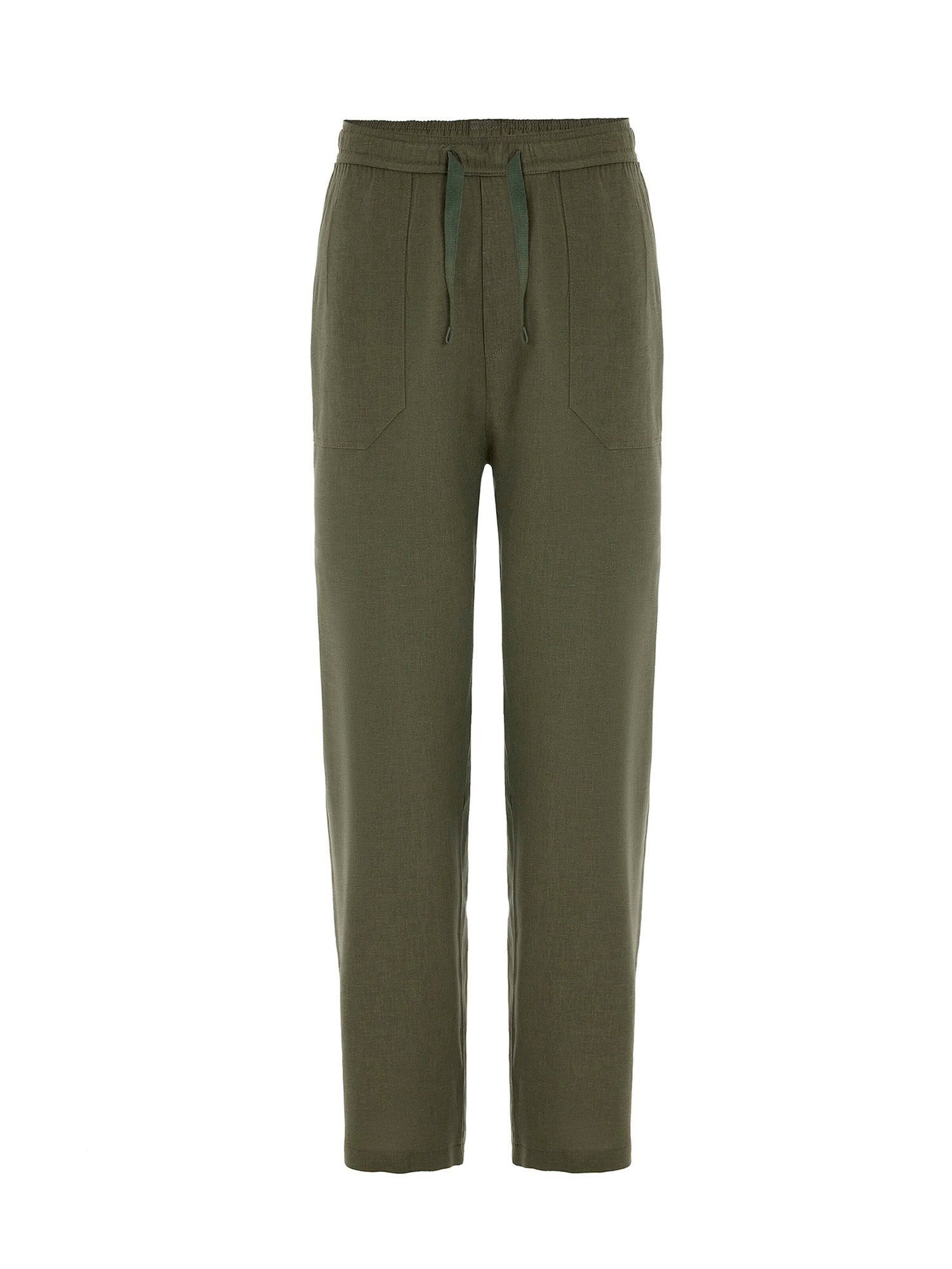 Dandalo Loose fit Pants in Green: front