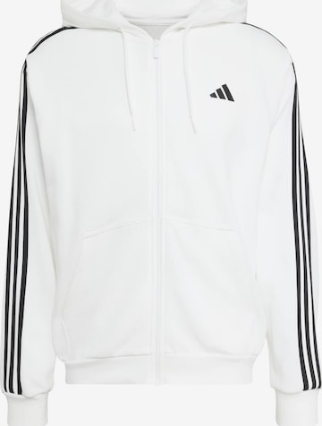 ADIDAS SPORTSWEAR Urheilullinen collegetakki värissä valkoinen: etupuoli