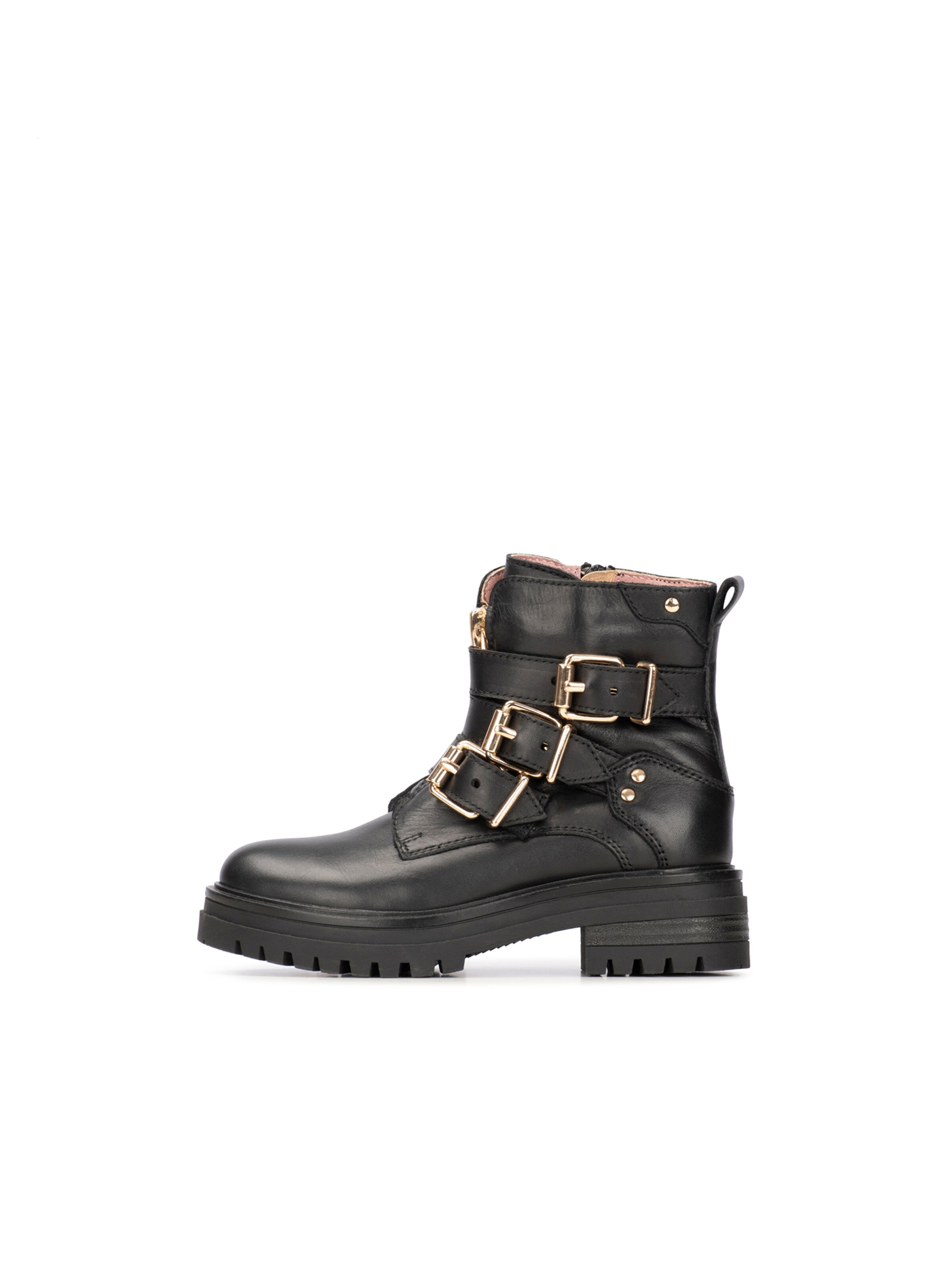 PS Poelman Boot 'Monk' in Black: front