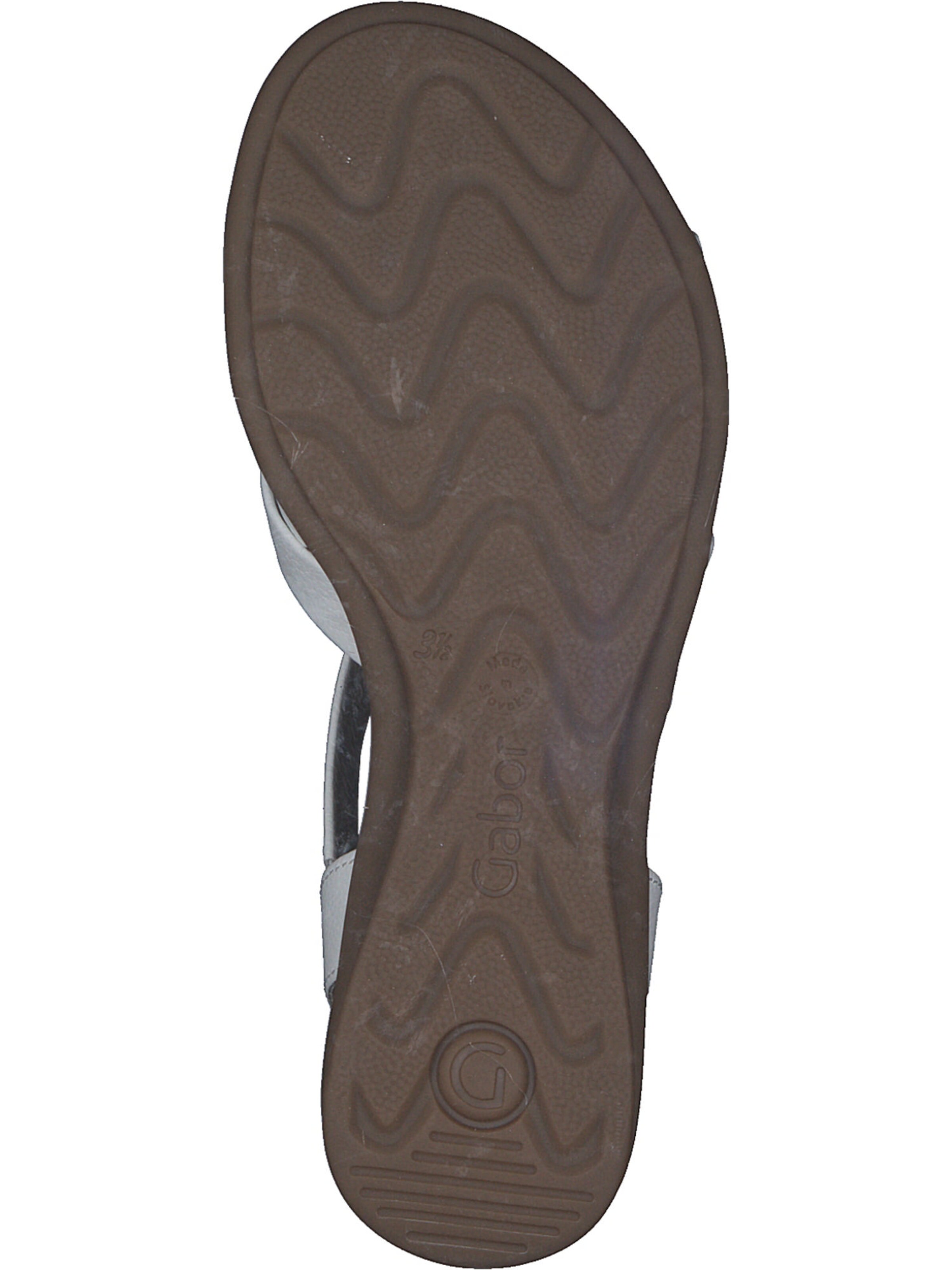 GABOR Sandale in Weiß