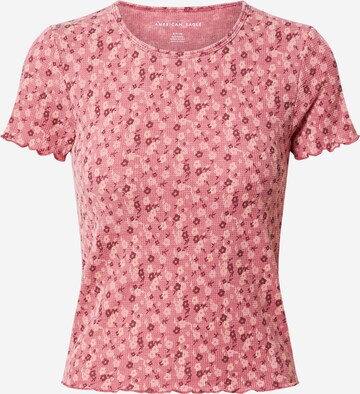 American Eagle Shirt in Roze: voorkant