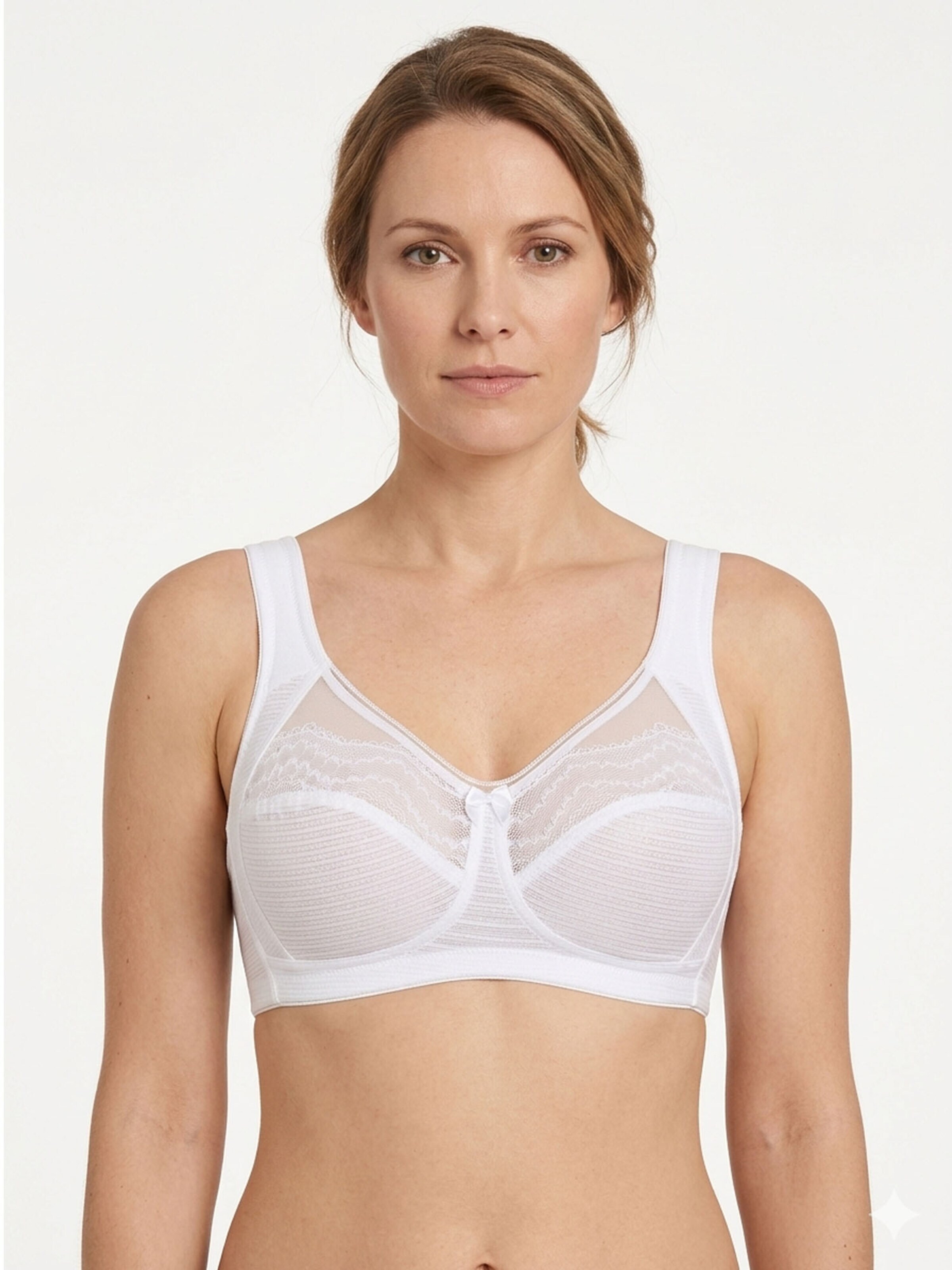 Selene Bra 'Selene Alessia' in White: front