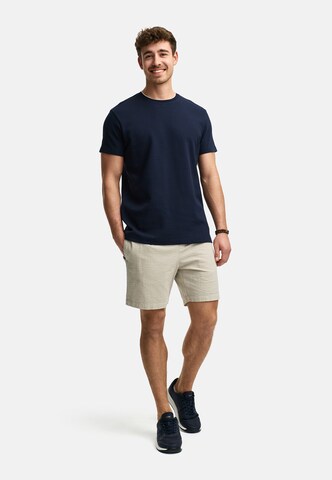INDICODE JEANS Shirt 'Sandt' in Blauw