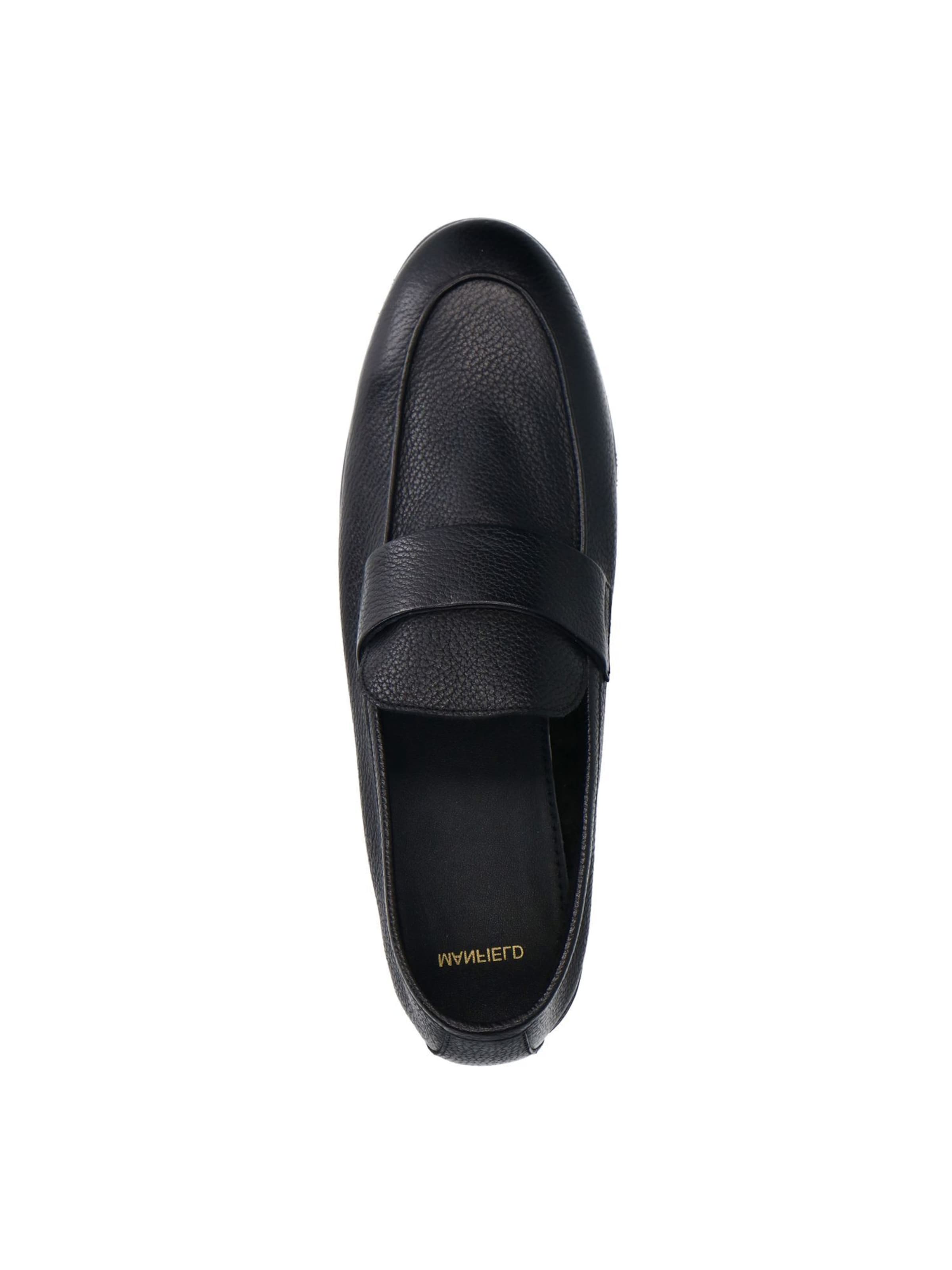 MANFIELD Slipper in Schwarz