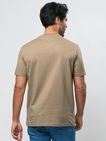 MCS Regular fit Overhemd 'MCFelix' in Beige