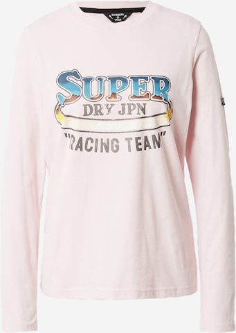 Superdry Tričko 'Boho' – pink: přední strana