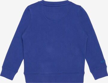 smiler. Sweatshirt in Blau