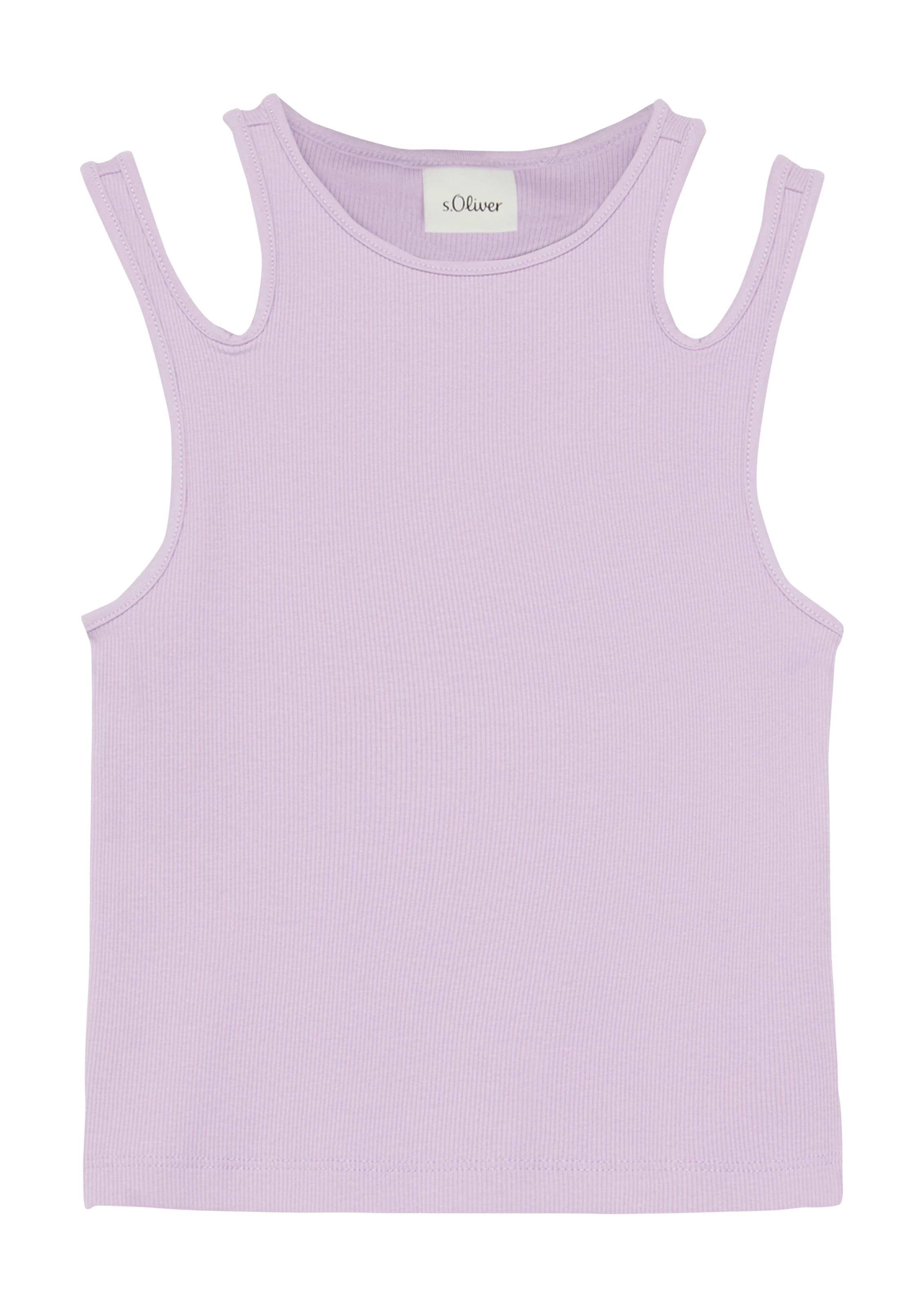 T-Shirt s.Oliver en violet : devant