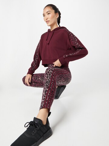 ADIDAS ORIGINALS Skinny Leggings in Rood