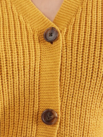 VERO MODA Πλεκτή ζακέτα 'VMLEA' σε κίτρινο