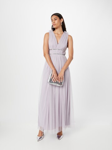 Maya Deluxe Evening Dress in Purple