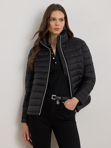 Lauren Ralph Lauren Φθινοπωρινό και ανοιξιάτικο μπουφάν σε μαύρο: μπροστά
