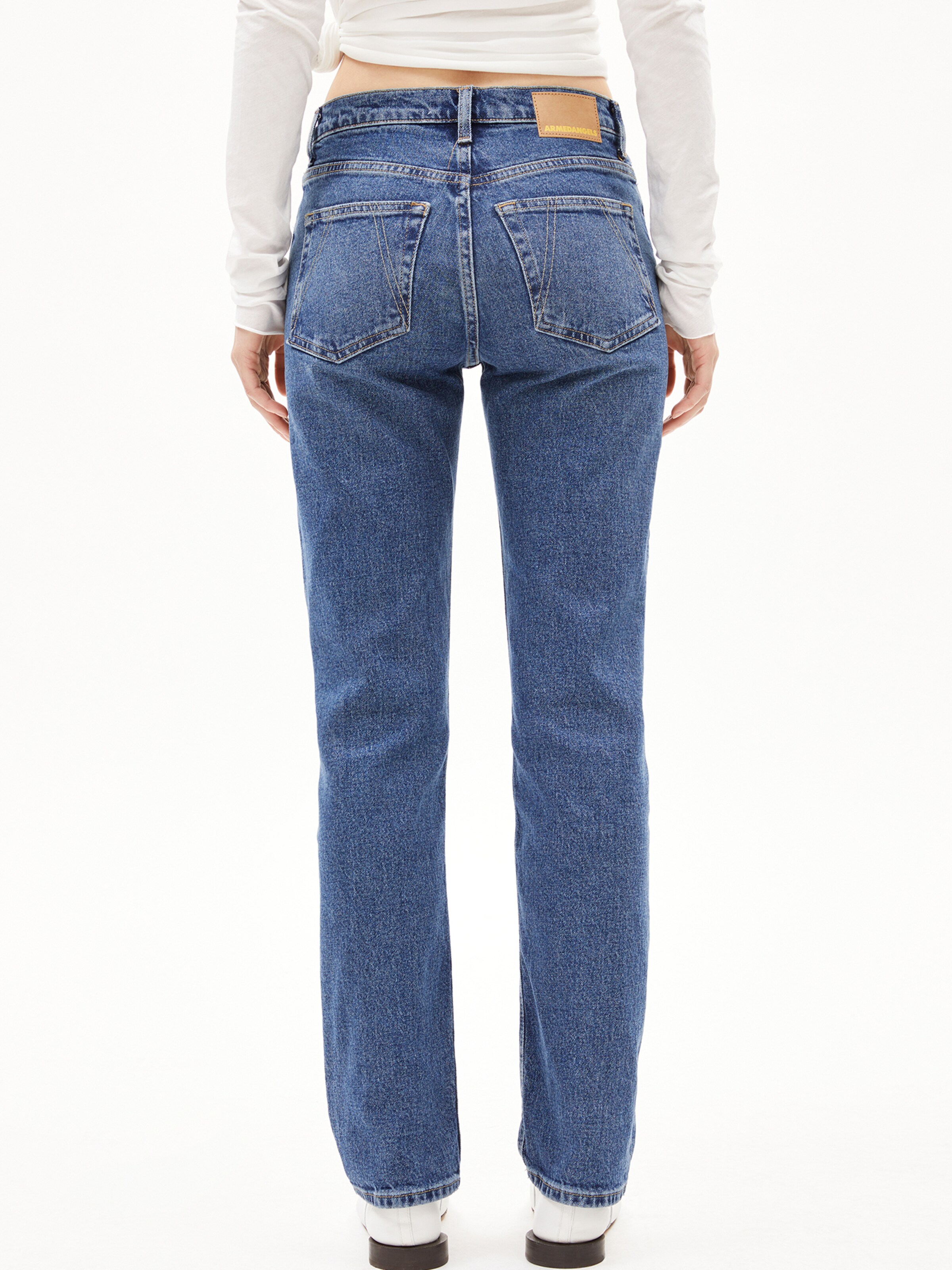 ARMEDANGELS Slimfit Jeans 'Carenaa' in Blau: Vorderseite