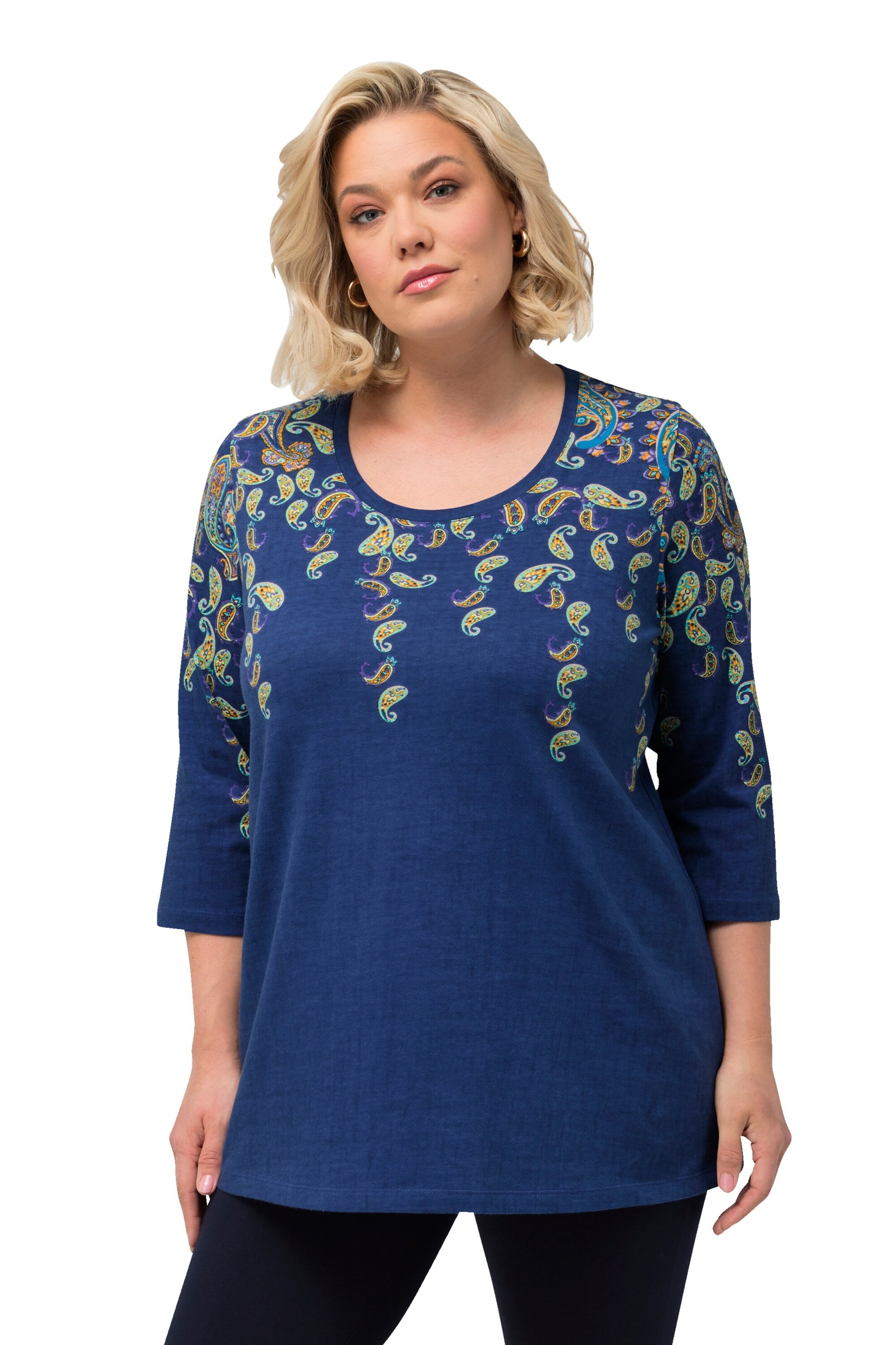 Ulla Popken Shirt in Blue: front