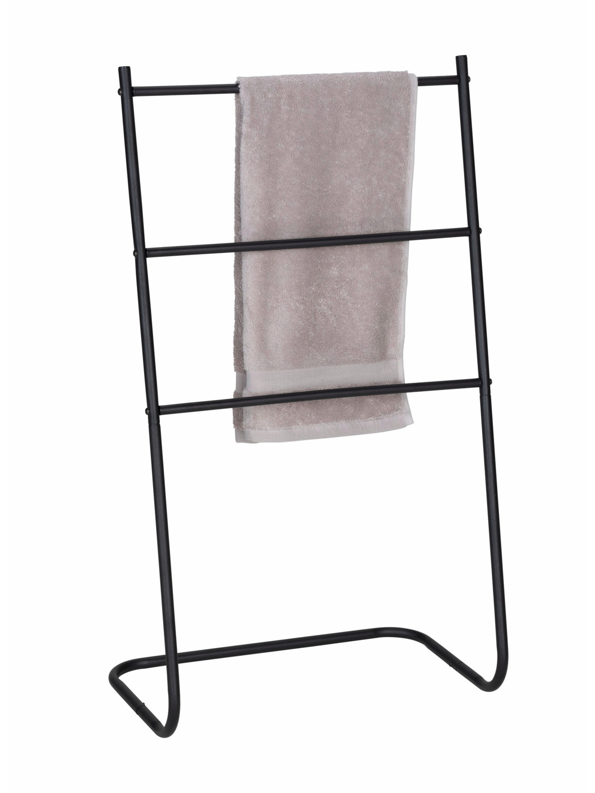 Wenko Bathroom Set 'Aracena' in Black