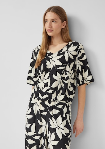 Chemisier s.Oliver en noir : devant