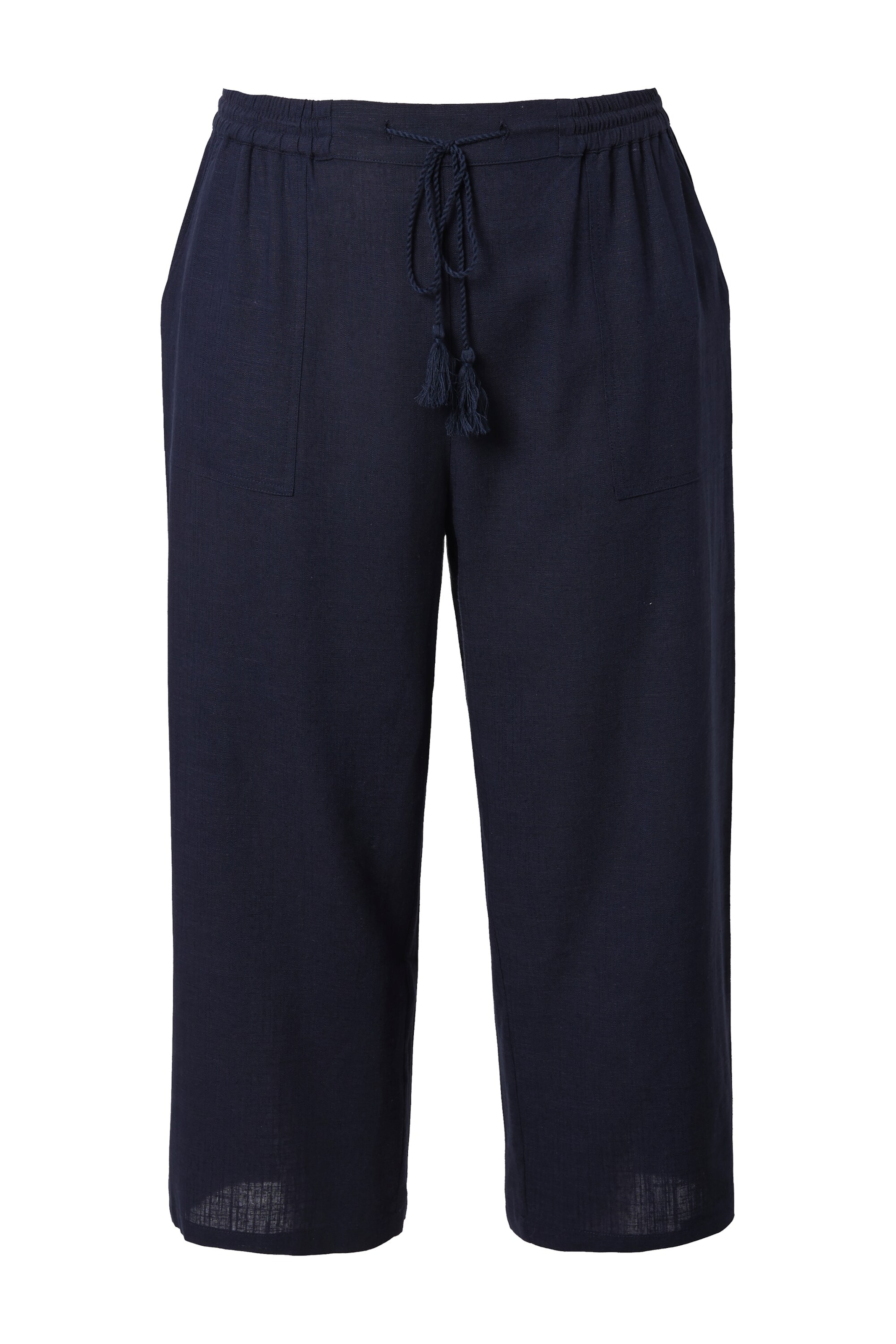 Ulla Popken Regular Hose in Blau: Vorderseite